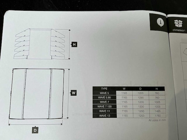 Climeleon wave 5 airconditioning behuizing - afbeelding 5 van  6