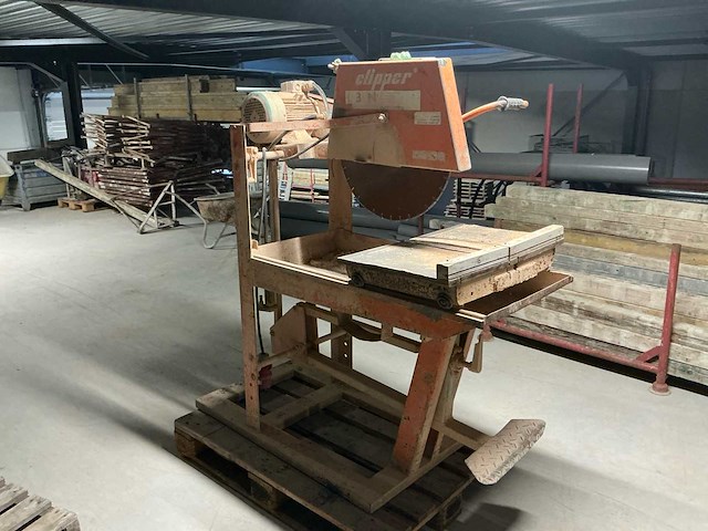 Clipper edw 3552 steenzaagmachine - afbeelding 2 van  6