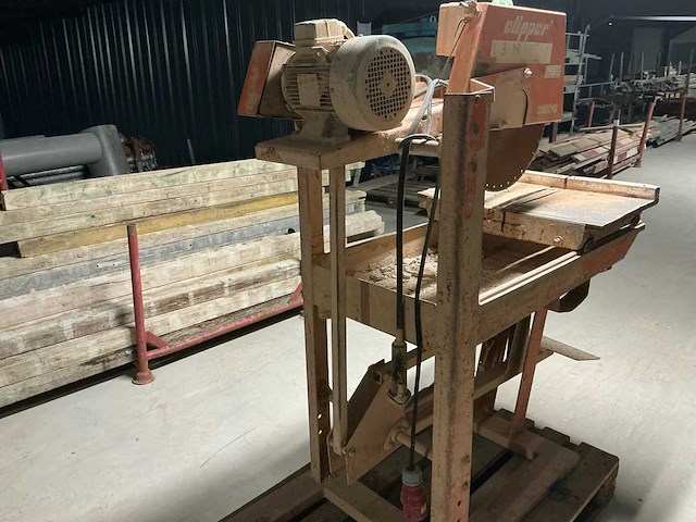 Clipper edw 3552 steenzaagmachine - afbeelding 4 van  6