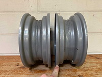 Clm (vermoedelijk) - stalen velgen 8/10 inch (2x) - afbeelding 7 van  9