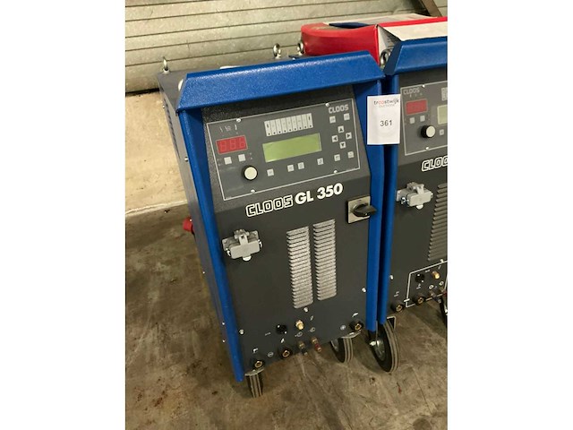Cloos gl350 lasapparaat - afbeelding 2 van  6