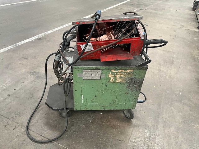 Cloos glc 316 mobiel mig/mag lasapparaat - afbeelding 5 van  16