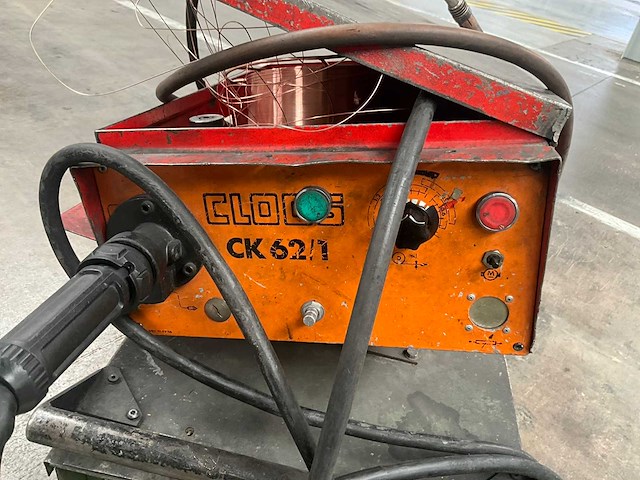 Cloos glc 316 mobiel mig/mag lasapparaat - afbeelding 6 van  16