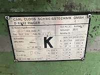 Cloos glc 316 mobiel mig/mag lasapparaat - afbeelding 8 van  16