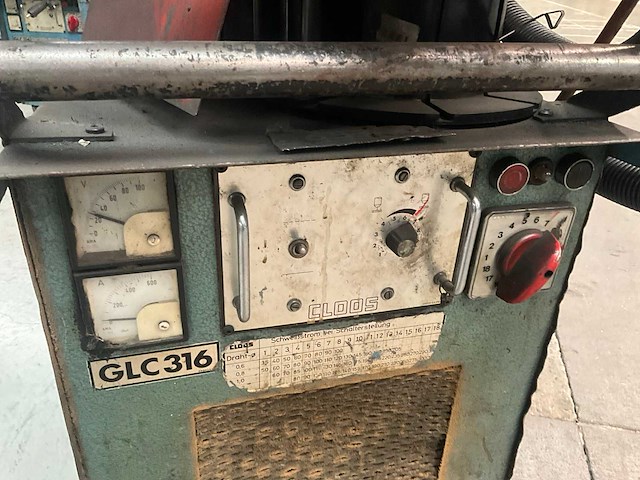 Cloos glc 316 mobiel mig/mag lasapparaat - afbeelding 16 van  21