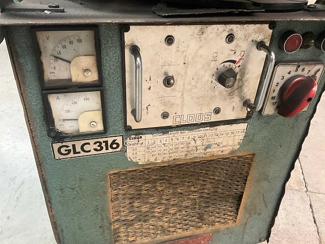 Cloos glc 316 mobiel mig/mag lasapparaat - afbeelding 17 van  21