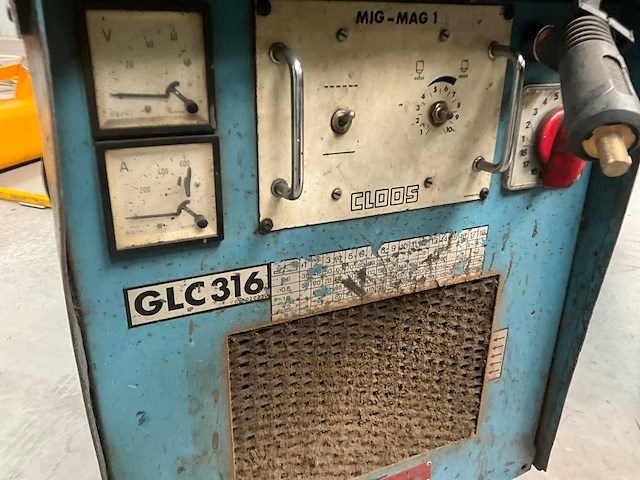 Cloos glc 316 mobiel mig/mag lasapparaat - afbeelding 12 van  15