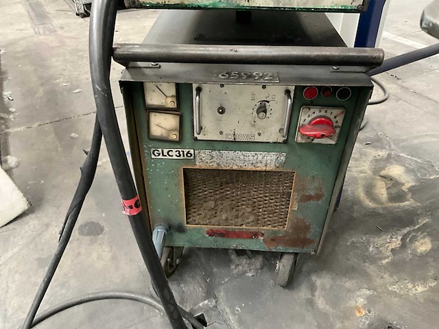Cloos glc 316 mobiel mig/mag lasapparaat - afbeelding 7 van  13