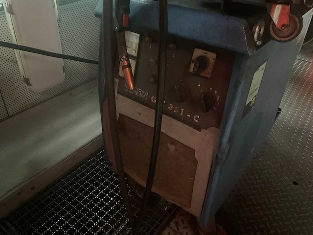 Cloos glc 351-c mobiel mig/mag lasapparaat - afbeelding 5 van  13