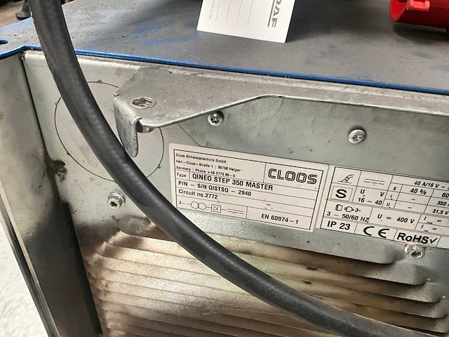 Cloos qineo step 350 master mobiel lasaggregaat/toestel - afbeelding 8 van  18