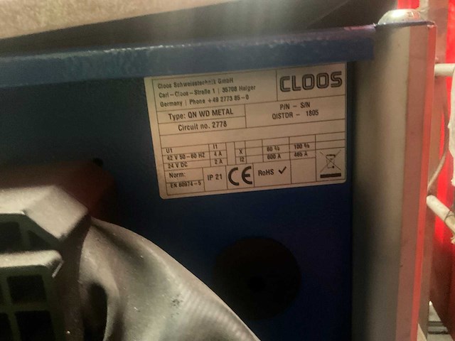 Cloos qineo step 350 master mobiel lasaggregaat/toestel - afbeelding 3 van  12