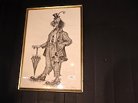 Clown onleesbaar - afbeelding 1 van  4