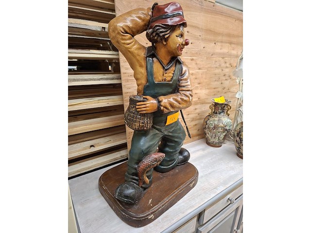 Clown '' vissend '' - afbeelding 1 van  3