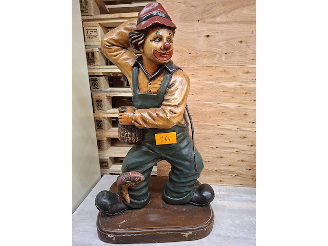 Clown '' vissend '' - afbeelding 2 van  3