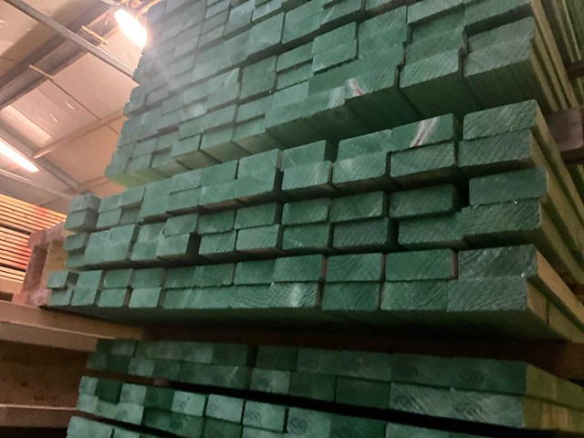 Cls houten balken 4 meter lengte (66x) - afbeelding 2 van  10