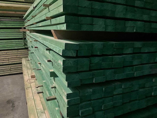 Cls houten balken 4 meter lengte (66x) - afbeelding 5 van  10