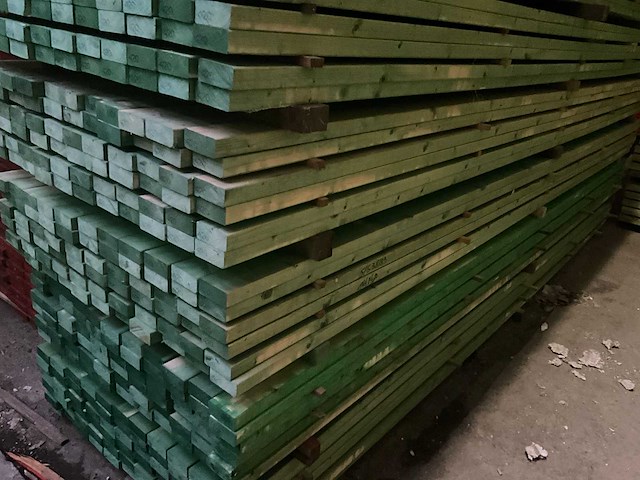 Cls houten balken 4 meter lengte (66x) - afbeelding 9 van  10