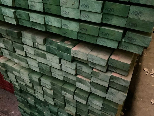 Cls houten balken 4,20 meter lengte (66x) - afbeelding 7 van  9