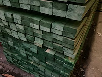 Cls houten balken 4,20 meter lengte (66x) - afbeelding 1 van  2