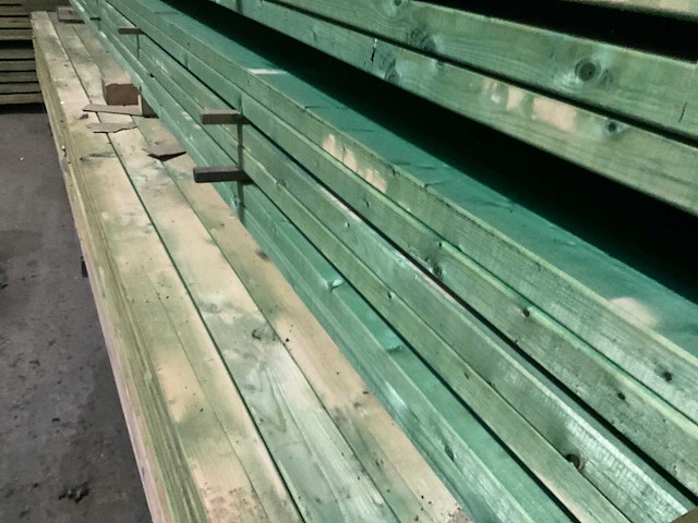 Cls houten balken 4,20 meter lengte (66x) - afbeelding 4 van  10