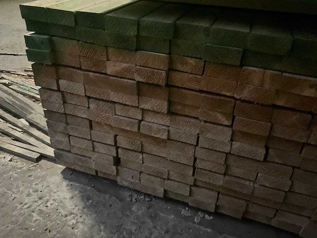 Cls houten balken 4,50 meter lengte (168x) - afbeelding 7 van  10