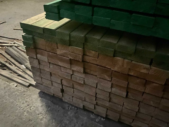 Cls houten balken 4,50 meter lengte (168x) - afbeelding 8 van  10