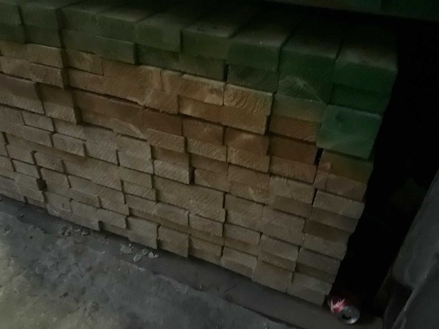 Cls houten balken 4,50 meter lengte (168x) - afbeelding 10 van  10