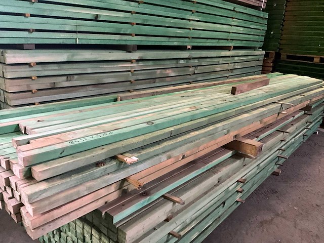 Cls houten balken 4,50 meter lengte (84x) - afbeelding 2 van  7