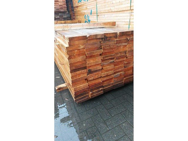 Cls houten kepers 3000x184x38mm 100 stuks - afbeelding 2 van  3
