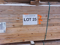 Cls houten kepers 4200x225x48mm 65 stuks