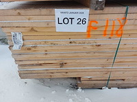 Cls houten kepers 4500x225x48mm 88 stuks