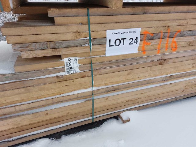 Cls houten kepers 5100x205x48mm 105 stuks - afbeelding 1 van  2