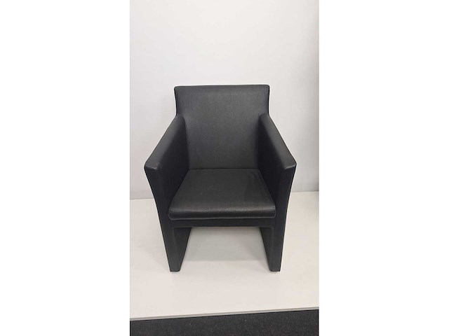 Clubzetel in zwart leder - afbeelding 2 van  8