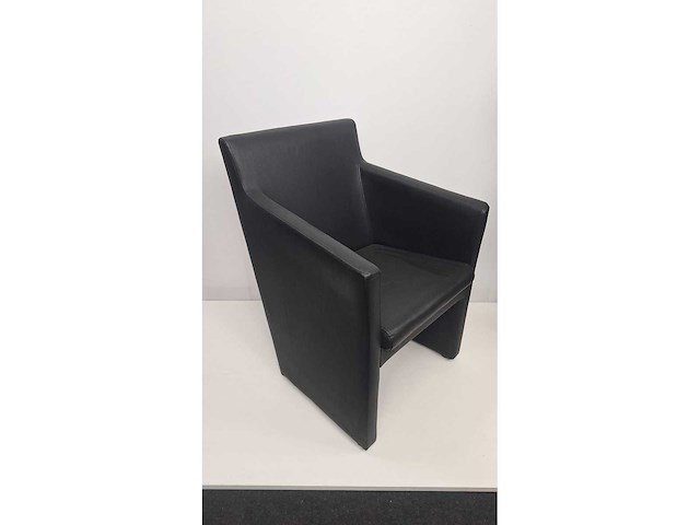 Clubzetel in zwart leder - afbeelding 3 van  8