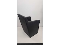 Clubzetel in zwart leder - afbeelding 5 van  8