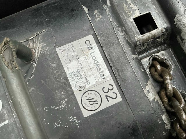 Cm lodestar 1t elektrische kettingtakel - afbeelding 2 van  3