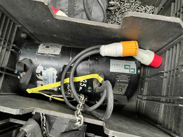 Cm lodestar 500kg elektrische kettingtakel (2x) - afbeelding 4 van  8