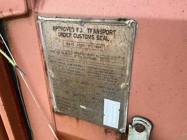 Cmc zeecontainer - afbeelding 10 van  13