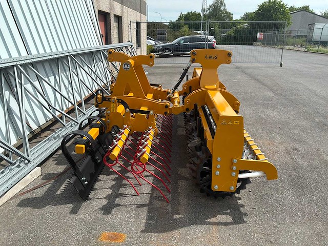 Cmg - rolstoppelcultivator / graslandgrondplukker - graslandreparatie - 2024 - afbeelding 13 van  18