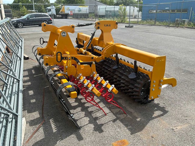 Cmg - rolstoppelcultivator / graslandgrondplukker - graslandreparatie - 2024 - afbeelding 14 van  18