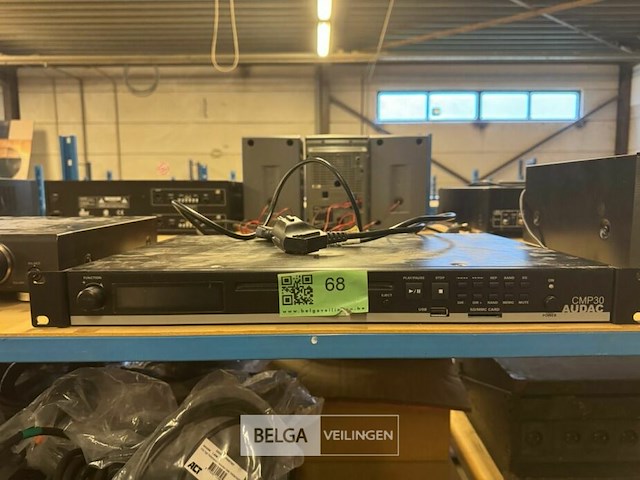 Cmp30 audac digital audio source - afbeelding 2 van  5