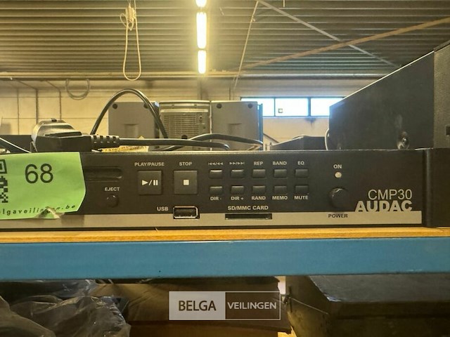 Cmp30 audac digital audio source - afbeelding 3 van  5