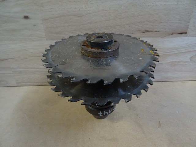 Cnc- dubbel zaagblad leitz - afbeelding 2 van  4