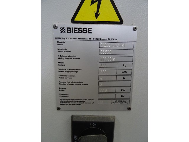 Cnc biesse/hako - afbeelding 10 van  21