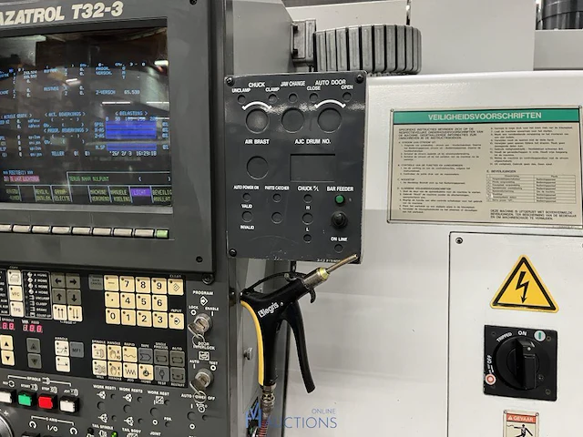 Cnc-gestuurde draaibank mazak - 1989 - afbeelding 6 van  40