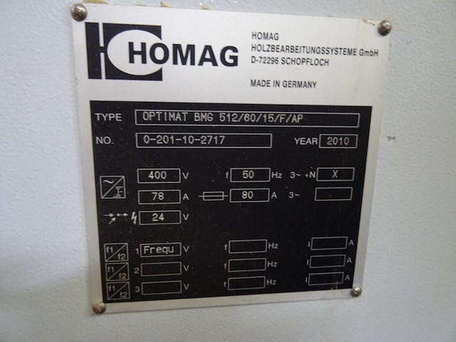 Cnc homag - afbeelding 4 van  17