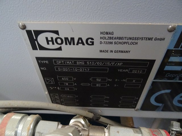 Cnc homag - afbeelding 5 van  17