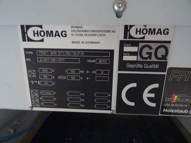 Cnc homag - afbeelding 11 van  12