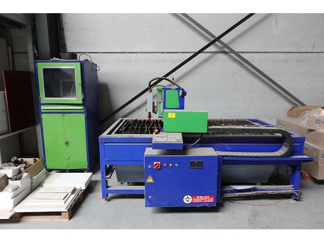 Cnc-plasmasnijmachine welda - afbeelding 1 van  9