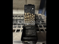 Cobalt metaalboren set in koffer - afbeelding 2 van  2